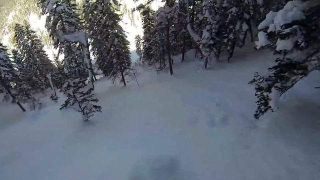 Амут 2017. Март. Первый спуск