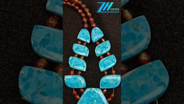 27.5g Amber Natural turquoise necklace beautiful jewelry as surprising present for Mom family