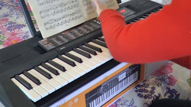 коломийка синтезатора Yamaha PSR F51