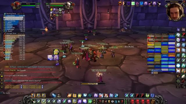 Naxxramas Full Clear No World Buffs (WoW Classic) HYB Earthfury