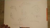 Graffiti Advent Calender #1 - How to draw graffiti wildstyle arrows