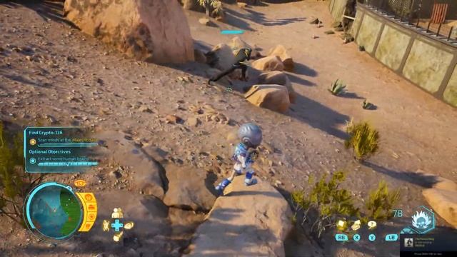 Found A Manimal In Destroy All Humans!