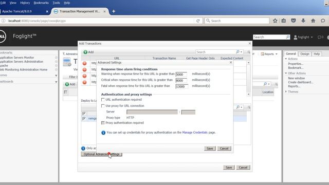 HealthCheck for a Website running on Docker