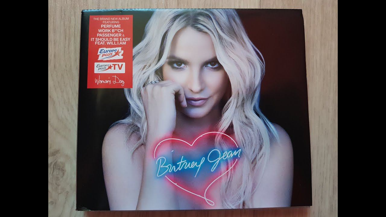 Britney Spears - Britney Jean (russian edition) unboxing