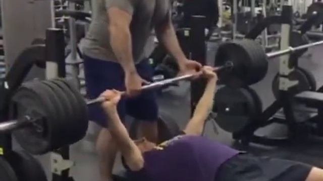 Жим лёжа 120-kg 4-е февраля 2020-г