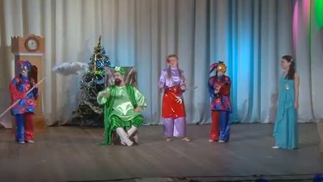 1037 Театральный коллектив Провинциальный городок г о  Рошаль   Отрывок из сказки Щелкунчик