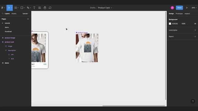 Create an interactive product card in less than 5 minutes! [FIGMA 2023]