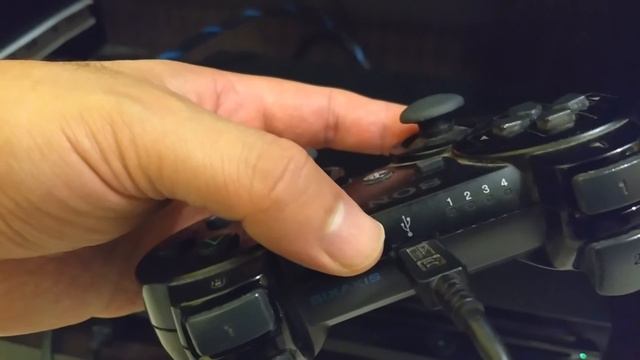 Sincronizar control de PS3  (No enciende con el mando o control)