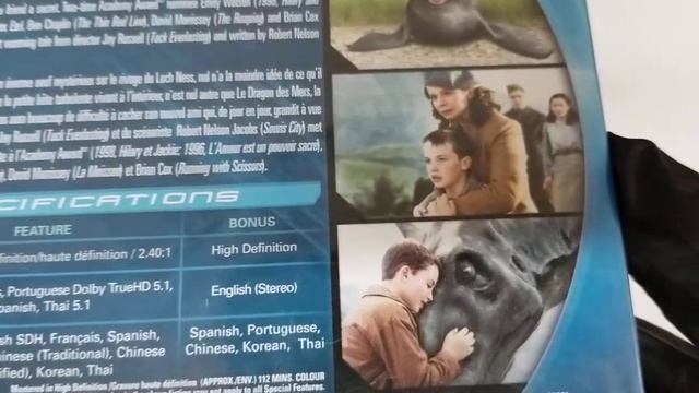 The Water Horse: Legend of the Deep [Blu-ray] (Bilingual) DVD COVER CD Artwork HD UNBOXING