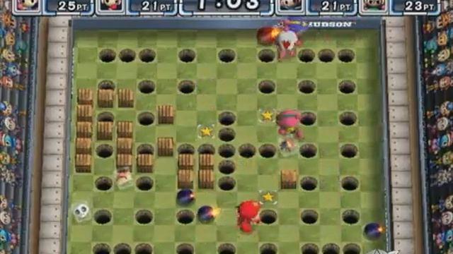 Bomberman Hardball PlayStation 2 Gameplay - Classic Battle