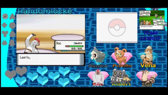 GARDENIA ME DESTROZO EL MICROFONO /Pokémon Diamante Randomlocke ep 7 y 8