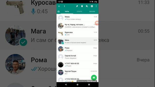 Как отключить звук уведомления в WhatsApp в выбранном чате