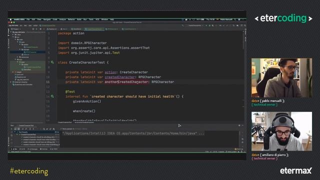 etercoding 30/07 - Kata RPG con Interaction Driven Design (IDD) en Kotlin