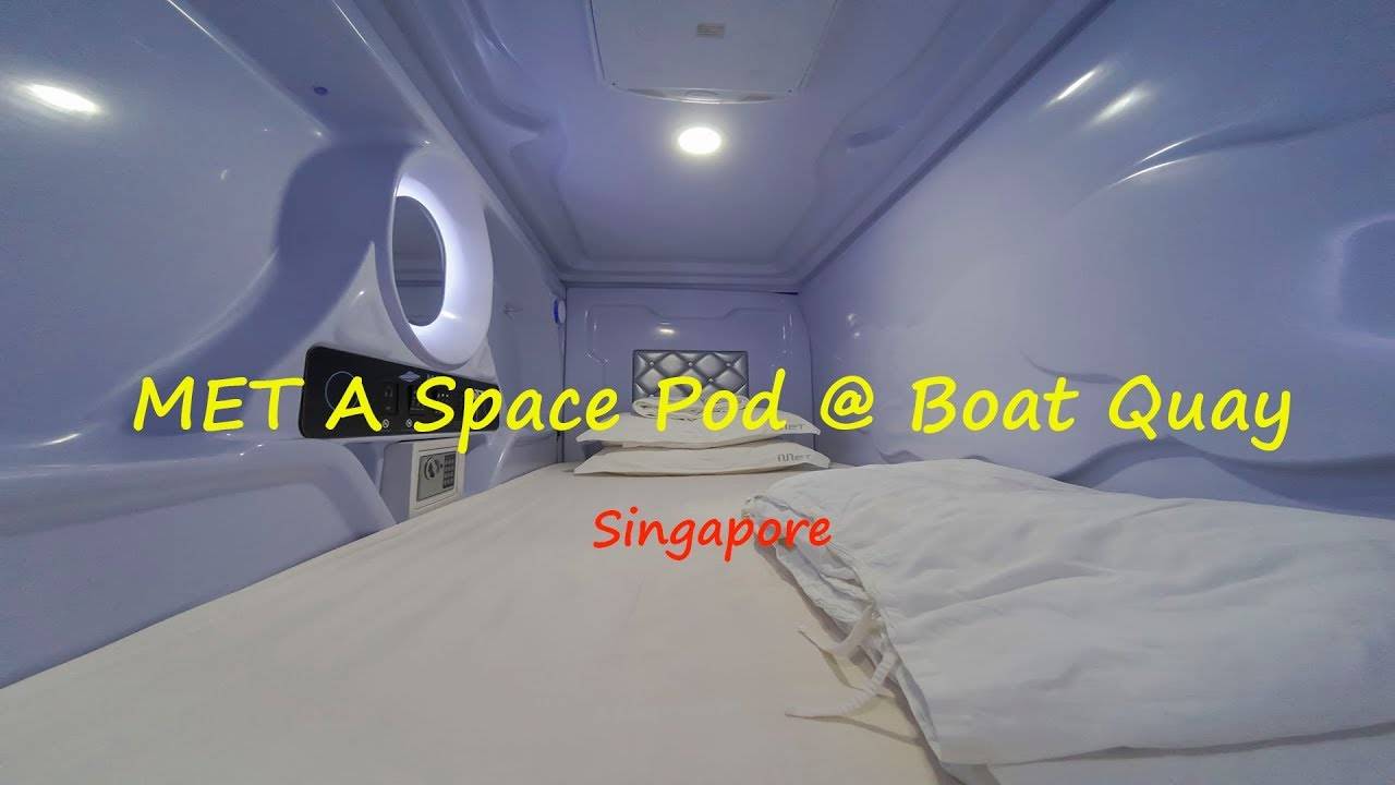 Бюджетный отель в самом центре Сингапура - MET A Space Pod @ Boat Quay review