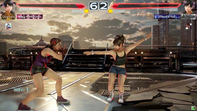 Tekken 7:Season 3 [Steam]: Xiaoyu Mirror Player Matches with my girlfriend (9/12/19)