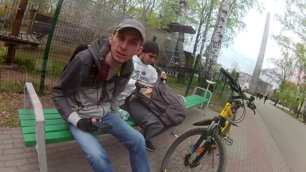 9 мая Велопокатушка в  Челябинске на салют