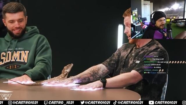 CASTRO REACTS TO SIDEMEN TRY NOT TO MOVE CHALLENGE
