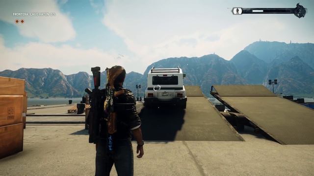 Just Cause 4 Reaction and Jane's Rocket Vehicle River Jump Challenge
