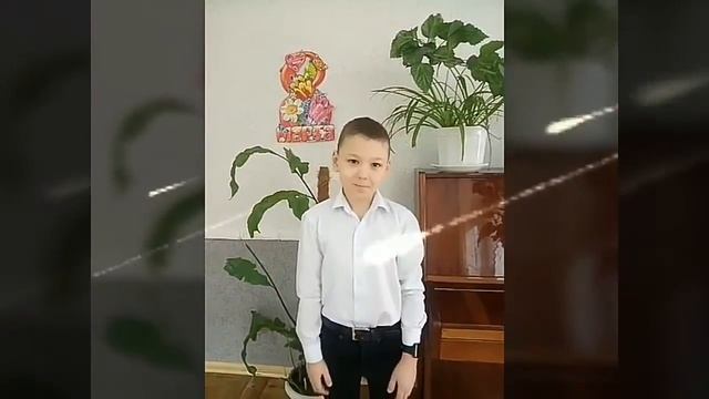 Поздравление с 8 марта, 3-А, 2017