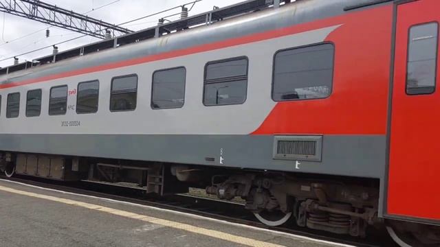 Электричка из Красноярска в Ачинск прибыла в Назарово