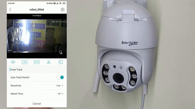 mini Ptz Wifi camera ditsvision ( DVC-3623B ) tutorial hindi ICSEE app
