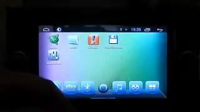 Штатная магнитола Ford универсальная прямоугольная Ksize DVA-KR7039 Android
