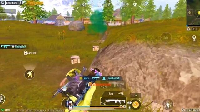 PLAYING WITH IPAD VIEW?AMAZING GAME?| PUBG MOBILE | IPHONE 11