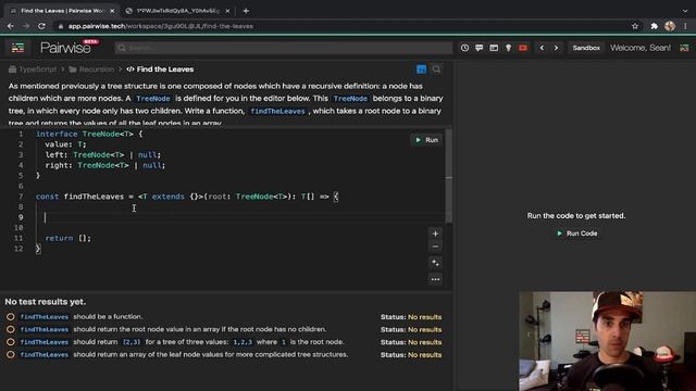 Learn to Code: Finding the Leaves in a Tree Using Recursion
