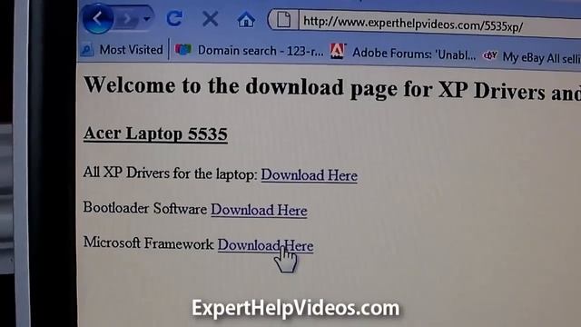 Acer Aspire 5535 Laptop How To Install Windows XP Dual Boot keeps crashing in Vista