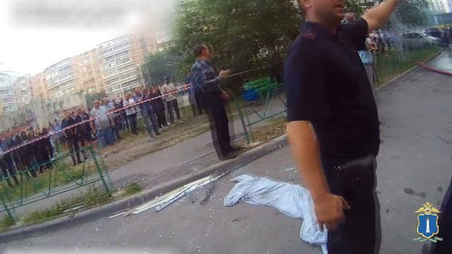 Ульяновские полицейские организовали круглосуточное дежурство на месте пожара по улице Корунковой За