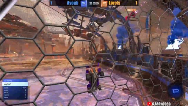 Ayoub vs Lorely | Rank 1 Morocco vs Rank 1 Turkey | Rocket League 1v1