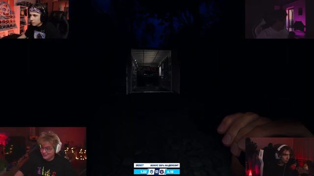 ШАРФ ИГРАЕТ В Phasmophobia С МУРЗОФИКСОМ ХОМЯКОМ И СТИПКОПОМ