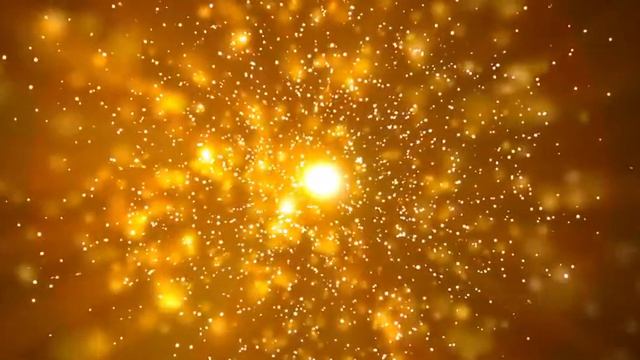 60:00 Minutes ~ GOLD Star-Field ~ Longest (!!!) FREE HD Motion Background AA VJ Loop #1918