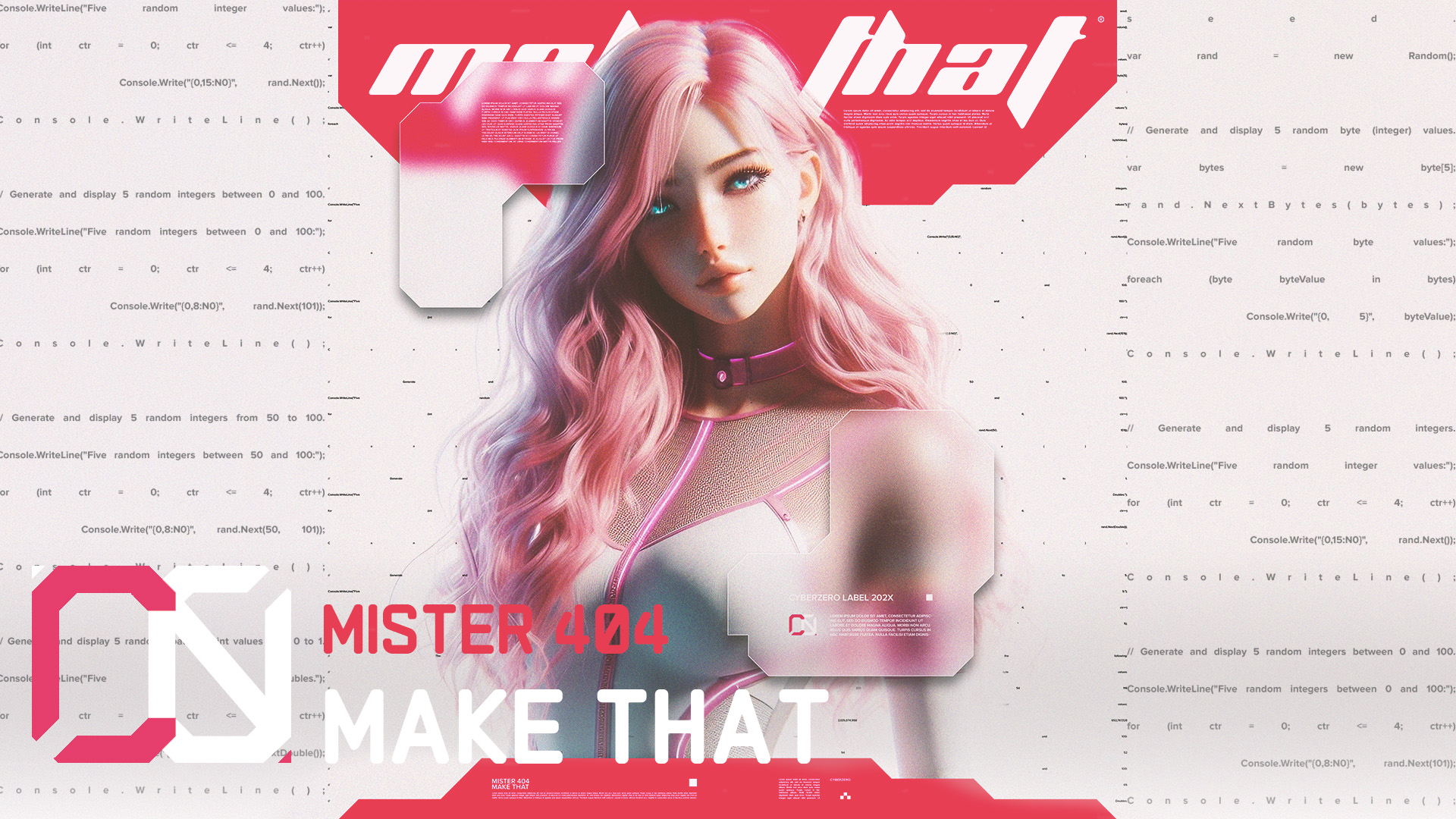 Mister 404 - Make That  [ Cyberpunk \ Midtempo \ Industrial ] Music | Киберпанк музыка
