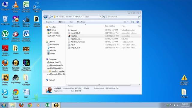 NBA2k13 crack problem
