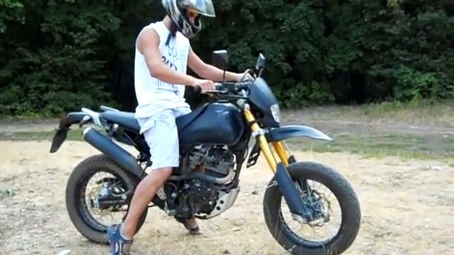 Вася на БМке Супермотард