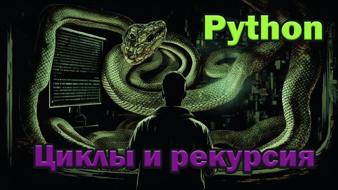 Курс Python-программист 06. Цикл, итератор, генератор, рекурсия