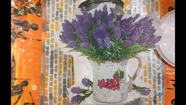 Декор банки под продукты. Diy.