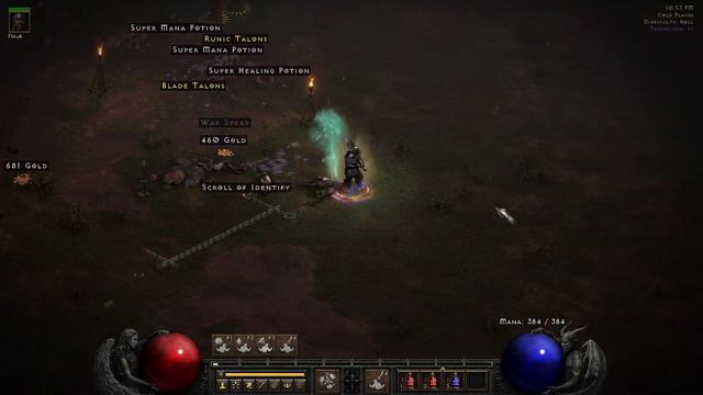 Sunder Charm find on Diablo 2