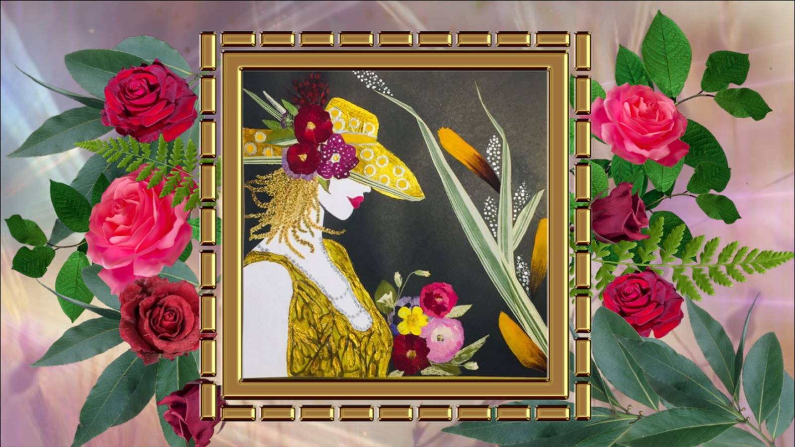 ОШИБАНА. Древнее искусство живописи растениями и цветами. Картины из сухоцветов Татьяны Грушиной
