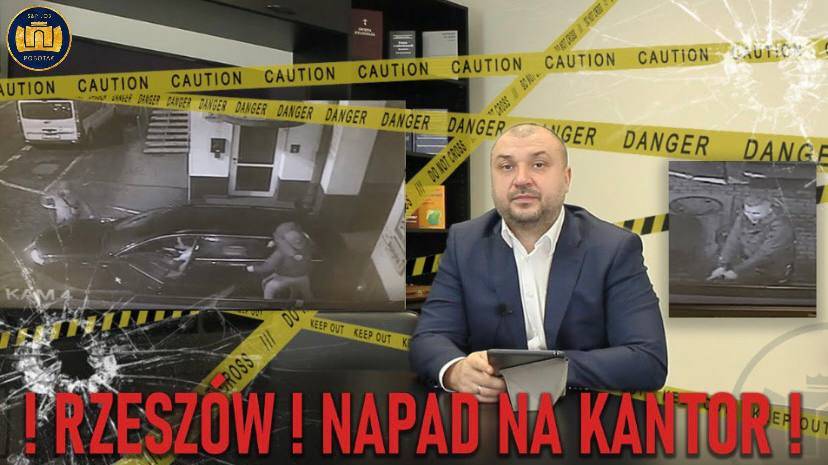 NAPAD NA KANTOR  RZESZÓW