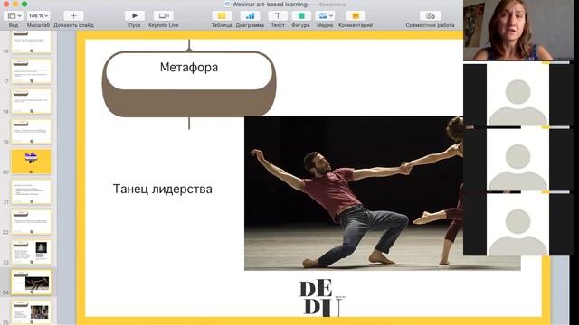 Вебинар: Обучение через искусство art based learning