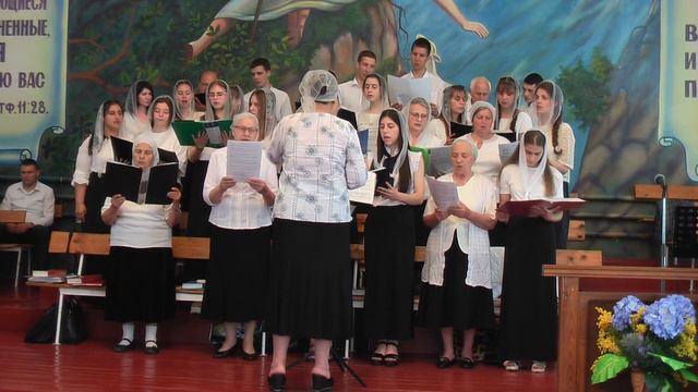 "Хай віє,Господи, Твій Дух!"-хоровое пение