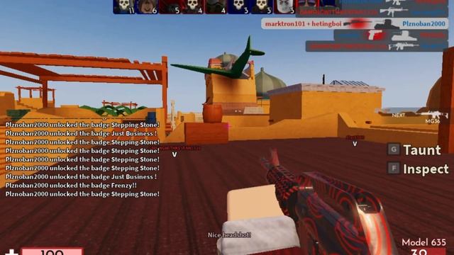 Roblox Arsenal Kill Compilation