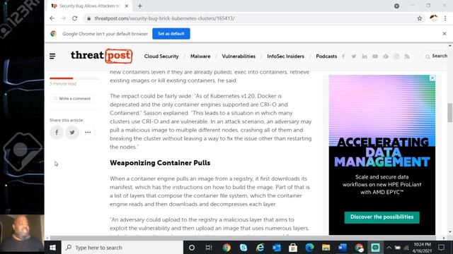 Container Security | Kubernetes Container Brick for Denial of Service | Cybersecurity for the peopl