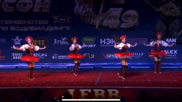 Шоу балет Princess show, г.Краснодар, номер "Казачки"