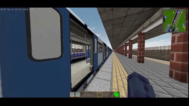 [RTM 1.12.2] Метро в Майнкрафте