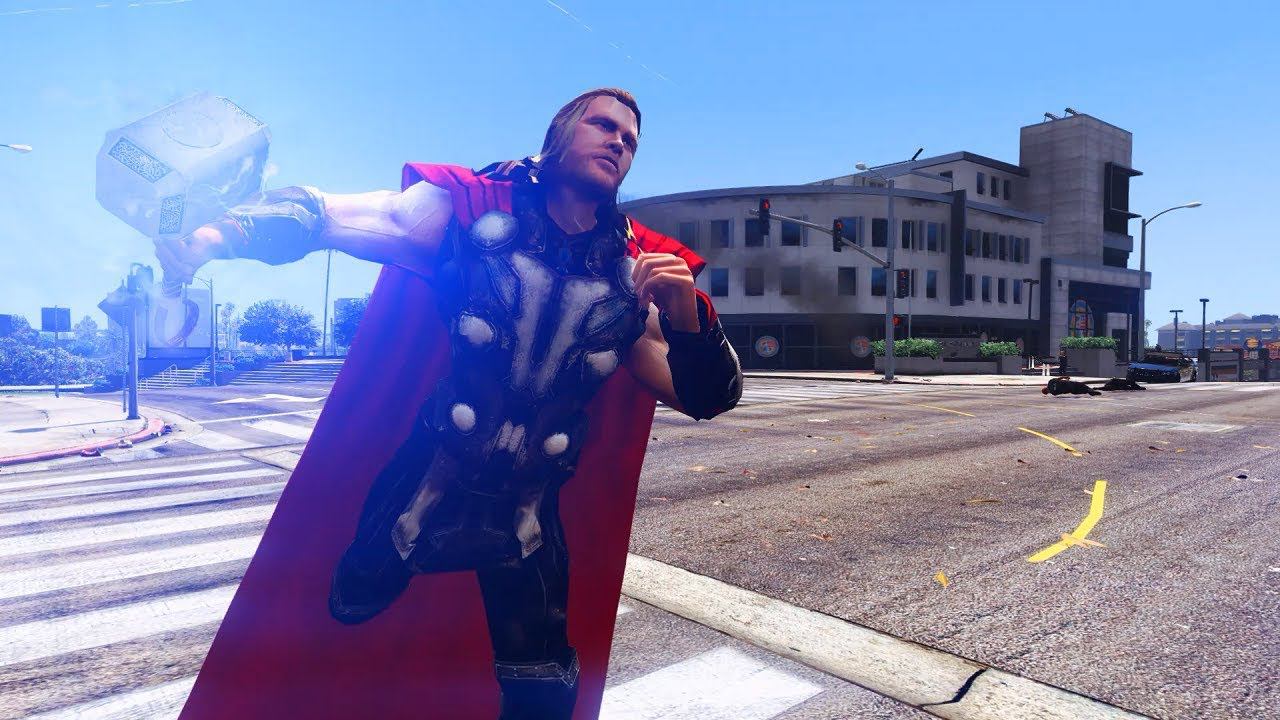 GTA 5 mod Thor Script - установка мода