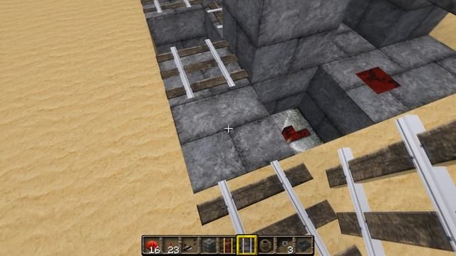 Строим детектор пустых вагонеток Уроки по Minecraft
