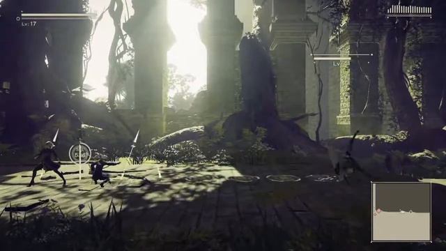 NieR:Automata - 9S (Lv. 17) v. A2 (Lv. 41) [Normal Mode] Self-Destruct Finish, no support or items